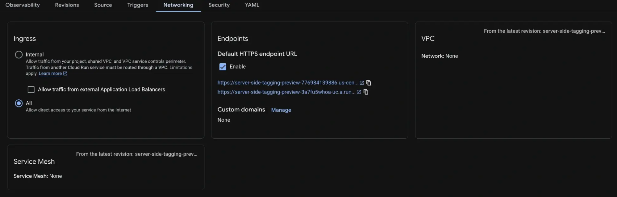 Configuring the Tag Manager container
