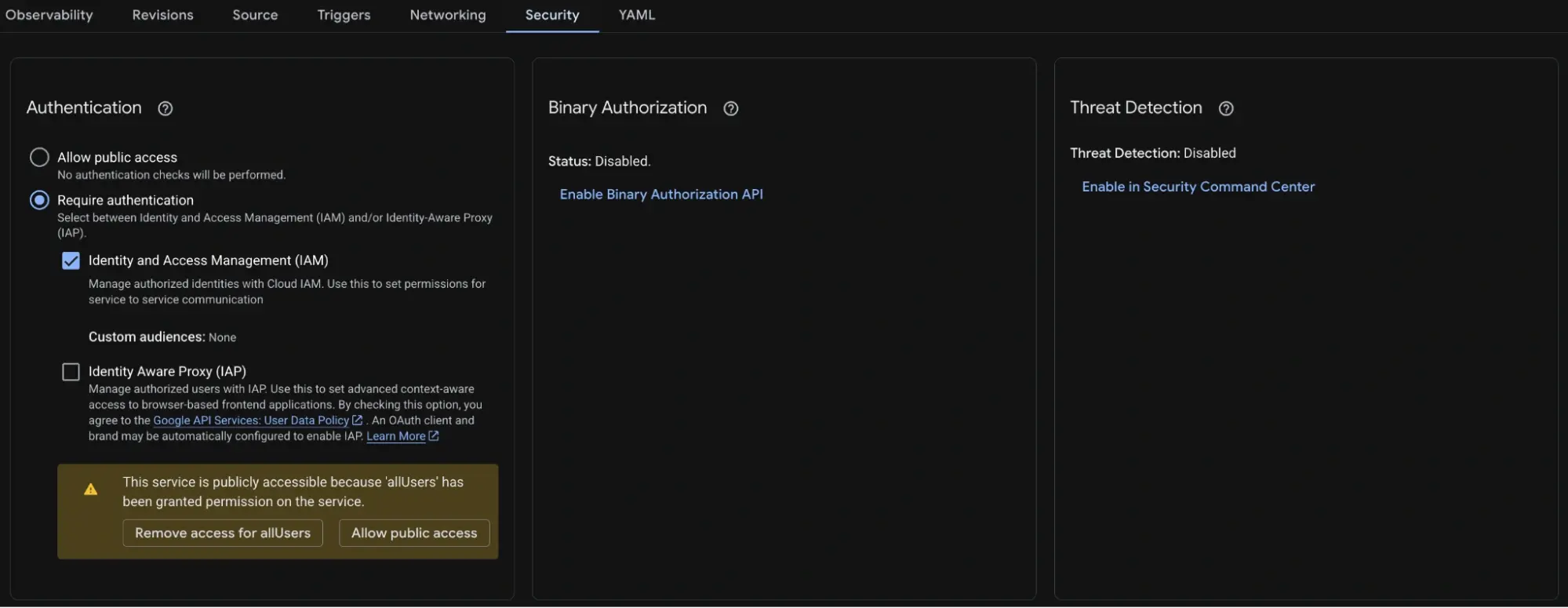 Configuring the Tag Manager container