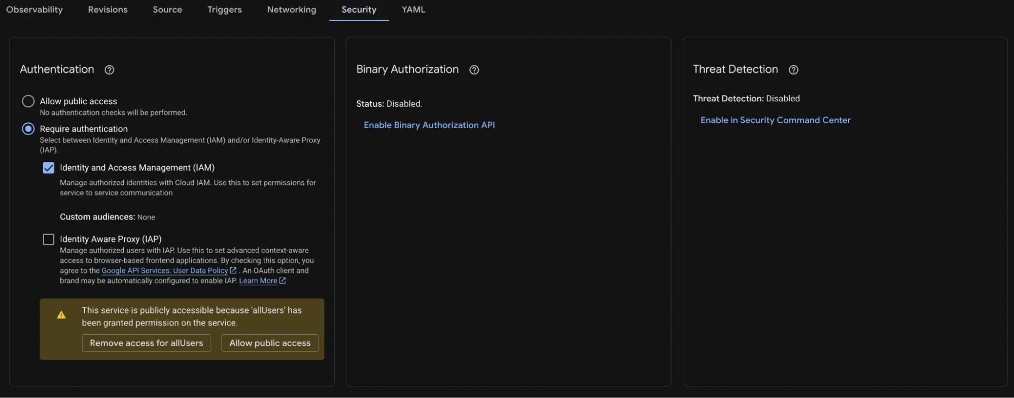 Configuring the Tag Manager container